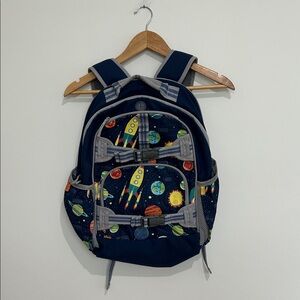 Pottery Barn Kids Navy Space Backpack